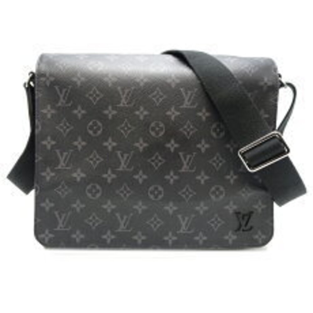 Louis Vuitton District NM Shoulder Bag Monogram Eclipse Black
